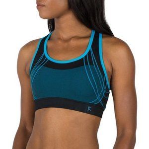 Lot of 2 Women's Sports Active Bras Size Medium Danskin Now Athletic Works  Blue